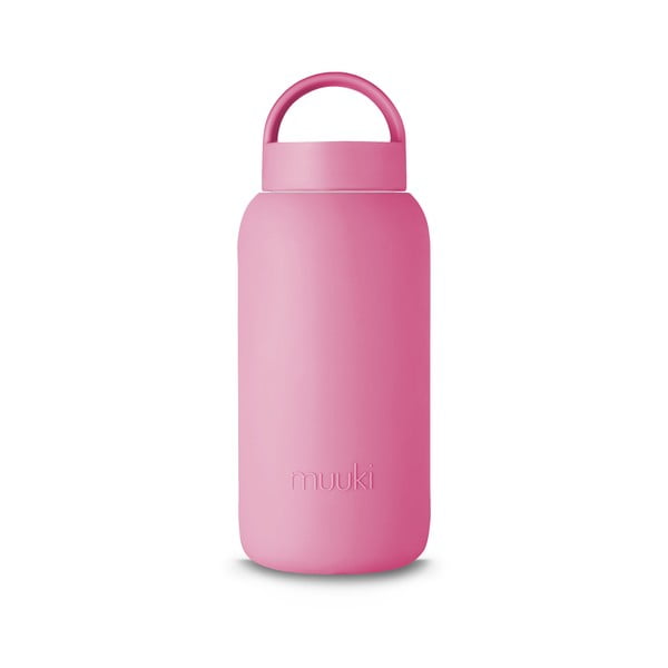 Розова бутилка за пътуване  720 ml Flamingo Pink – Muuki-image-2
