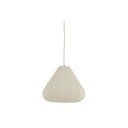 Кремаво висящо осветително тяло с хартиен абажур ø 10 cm Sarella – Light & Living