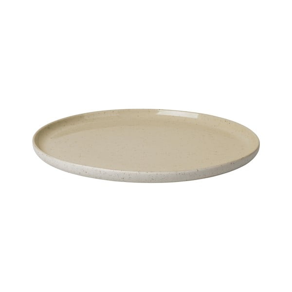 Бежова керамична чиния за вечеря , ø 21 cm Sablo - Blomus