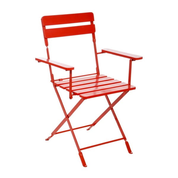 Židle Armrest Red, 60x54x89 cm