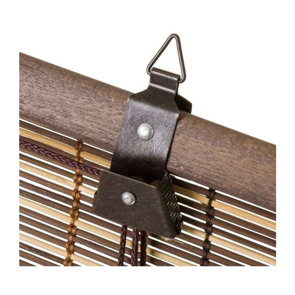 Тъмнокафява бамбукова ролетна щора 160x180 cm Natural Life - Casa Selección-image-3