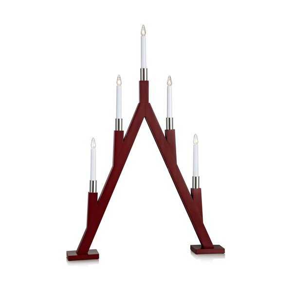 Червена коледна светлинна украса Bjurfors – Markslöjd