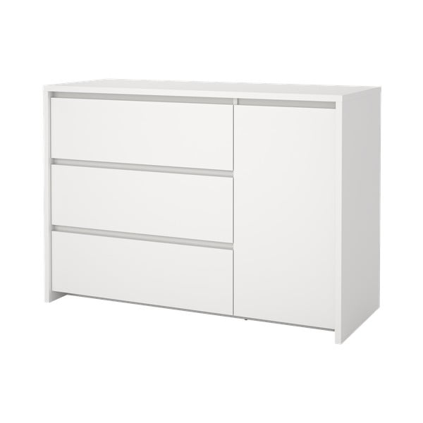 Бял скрин 119x84x48 cm Next – Tvilum-image-3