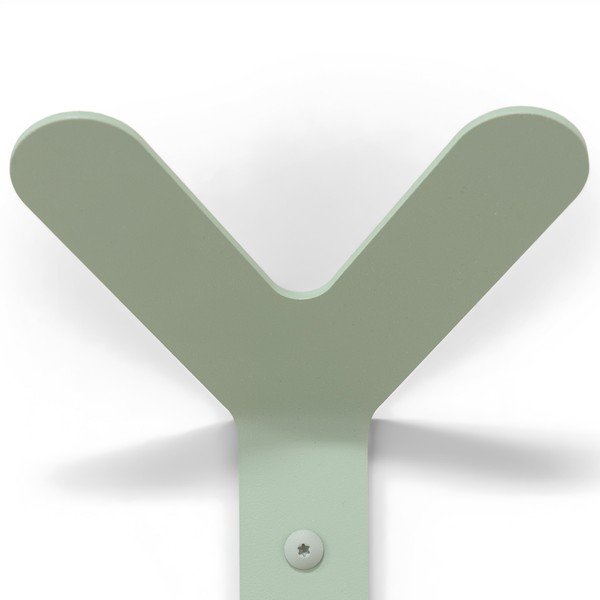 Сиво-зелена стоманена стенна закачалка 66 cm Frondo – Spinder Design-image-3