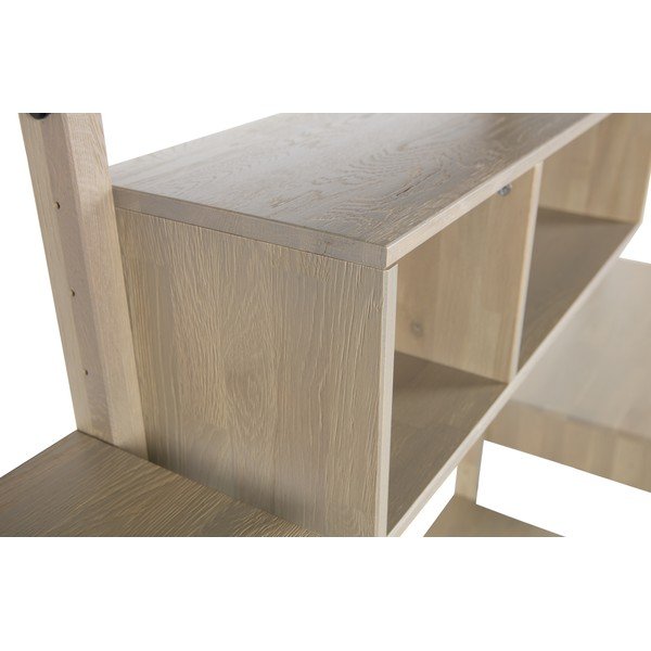 Policový díl z dubového dřeva k nástěnné sestavě WOOOD Gyan-image-1