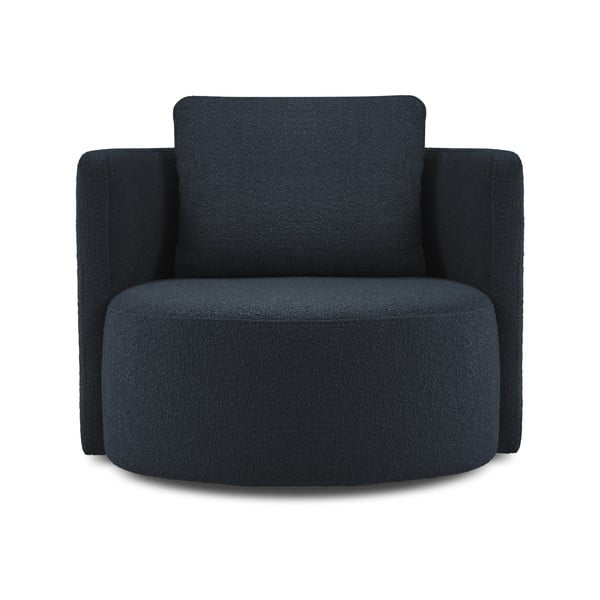 Тъмносин въртящ се стол Nael - Interieurs 86-image-2