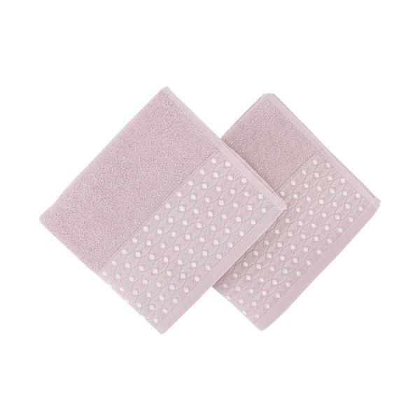 Комплект от 2 стари розови кърпи за ръце Ulla - Soft Kiss
