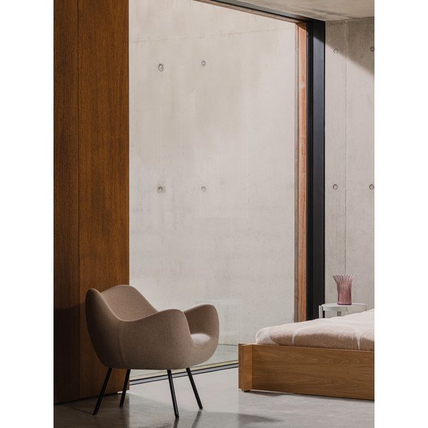 Бежово вълнено кресло RM58 – noo.ma-image-3