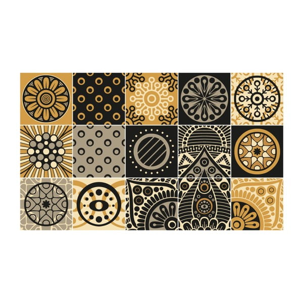 Комплект от 15 стикера за стена Стикери за стена Azulejos Tiles , 10 x 10 cm San Juan - Ambiance-image-2