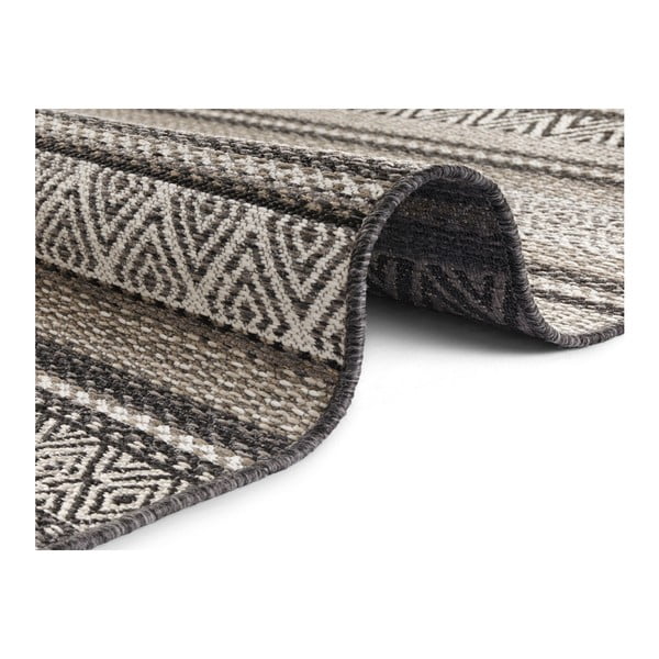 Черно-кафяв килим на открито Bloom Rodez, 80 x 150 cm - Elle Decoration-image-2