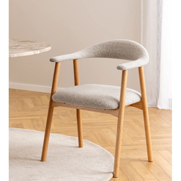 Бежов/естествен трапезен стол Addi – Actona-image-1