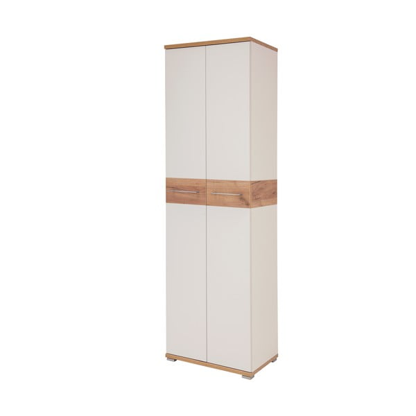 Дъбов гардероб в бял\естествен цвят 59x199 cm Topix - Germania-image-2