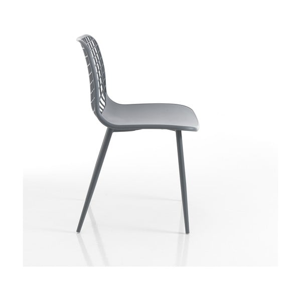 Сиви трапезни столове в комплект от 2 броя Nairobi - Tomasucci-image-2