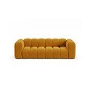 Жълт диван 228 cm Lupine – Micadoni Home