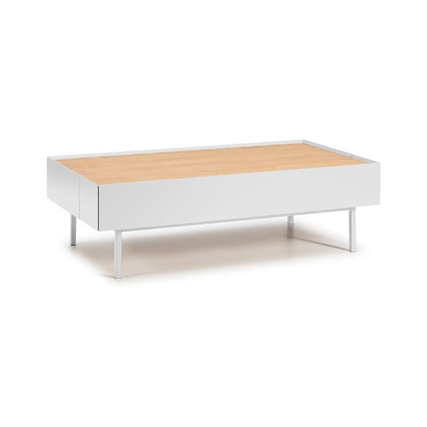 Бяла масичка за кафе Arista - Teulat-image-3