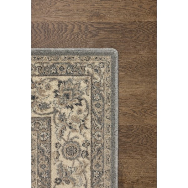 Сив вълнен килим 133x180 cm Beatrice - Agnella-image-3