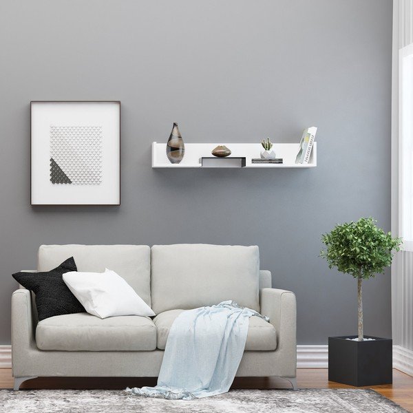 Бял рафт Manolya - Kalune Design-image-2