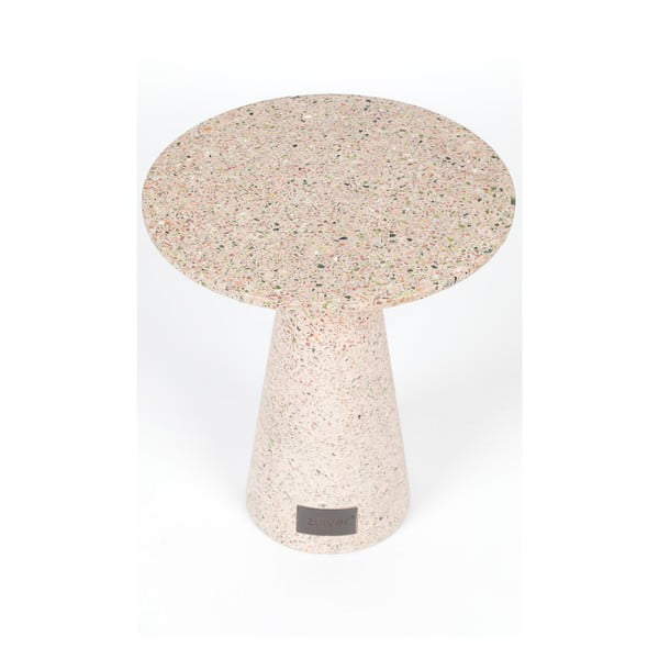 Розова сгъваема маса, подходяща за използване на открито , ø 41 cm Victoria - Zuiver-image-1