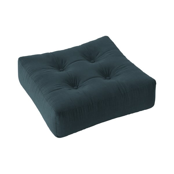 Велурен диван пуф Бледо синьо More - Karup Design