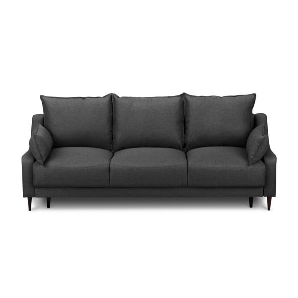 Разтегателен тъмносив диван с място за съхранение , 215 см Ancolie - Mazzini Sofas