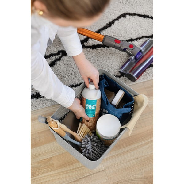 Комплект метла и четка Living Nostalgia - Kitchen Craft-image-1