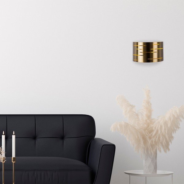 Стенна лампа в златисто – Opviq lights-image-3
