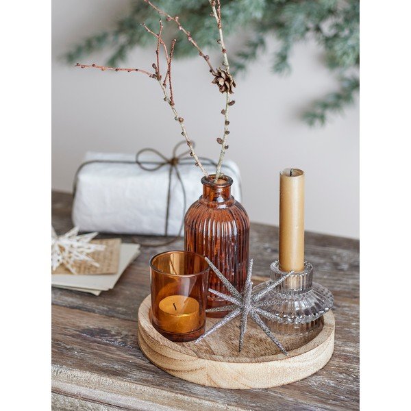 Стъклен свещник Sanga – Bloomingville-image-1