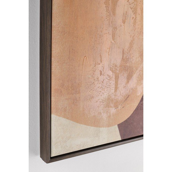 Печатна/с ръчно рисувани елементи картина с включена рамка/върху платно 83x123 cm Gallery – Bizzotto-image-1