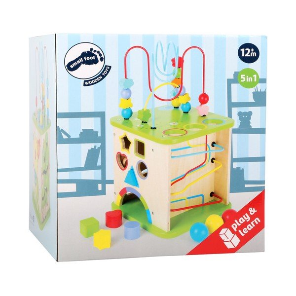 Дървена играчка за развитие на моториката Skills World - Legler-image-2