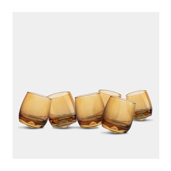 Стъклени чаши в комплект 6 бр. за уиски 200 ml Rocking Whiskey – Sagaform-image-2