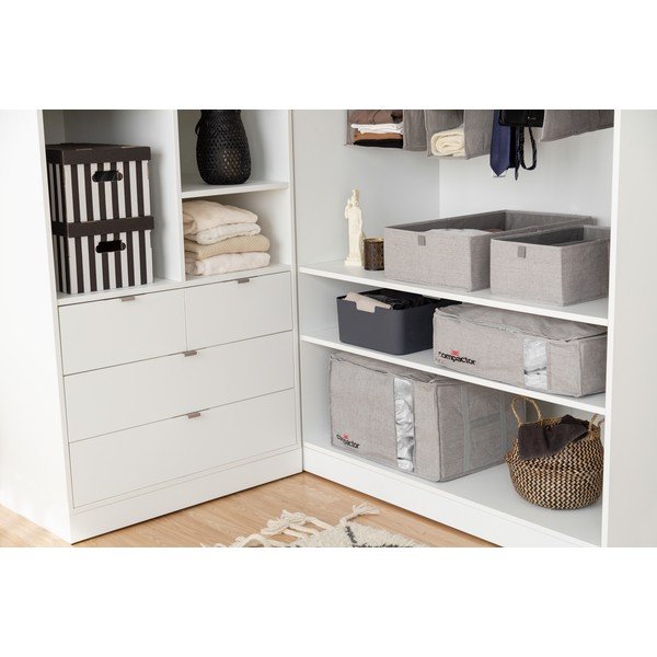 Сива кутия за съхранение Oxford, 56 x 36 cm - Compactor-image-4