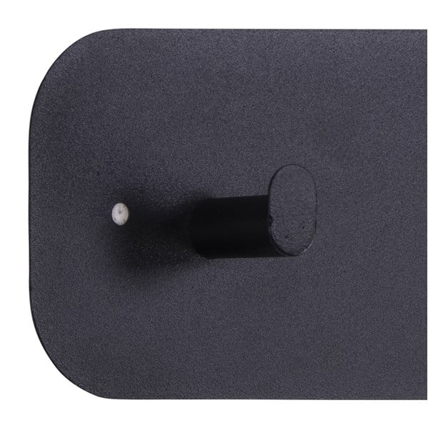 Черна метална стенна закачалка Selje - Actona-image-4