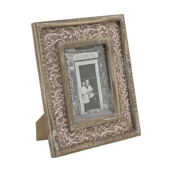 Винтидж рамка за снимки с кафява рамка, 29,5 x 24,5 cm - Ego Dekor