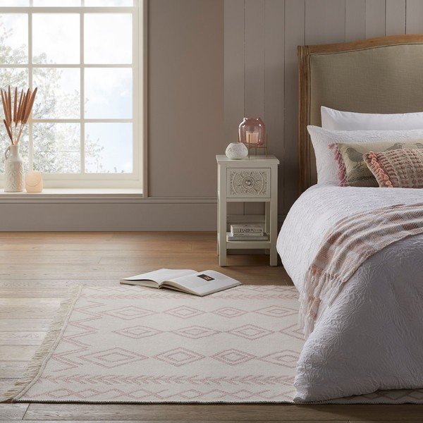 Розов килим 160x230 cm Deuce Edie - Flair Rugs-image-1
