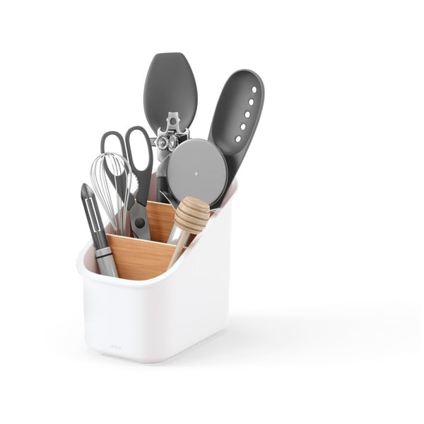 Поставка за кухненски прибори от рециклирана пластмаса Bellwood – Umbra-image-2