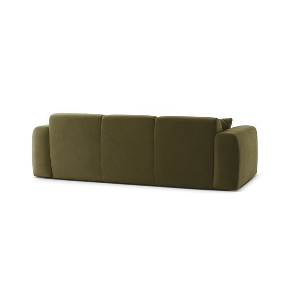 Кадифен диван в цвят каки 235 cm Molino – Micadoni -image-3