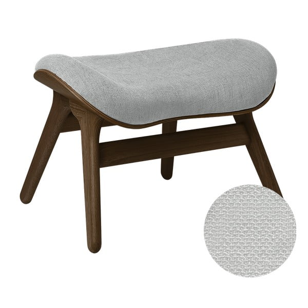 Светлосива табуретка за крака A Conversation Piece - UMAGE-image-4