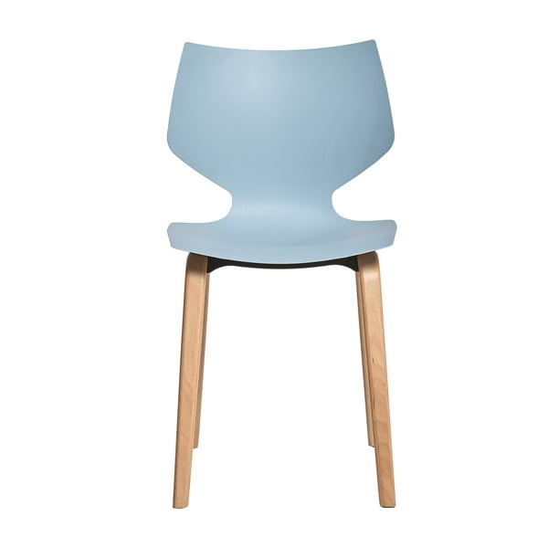 Комплект от 4 сини трапезни стола Tula - Marckeric