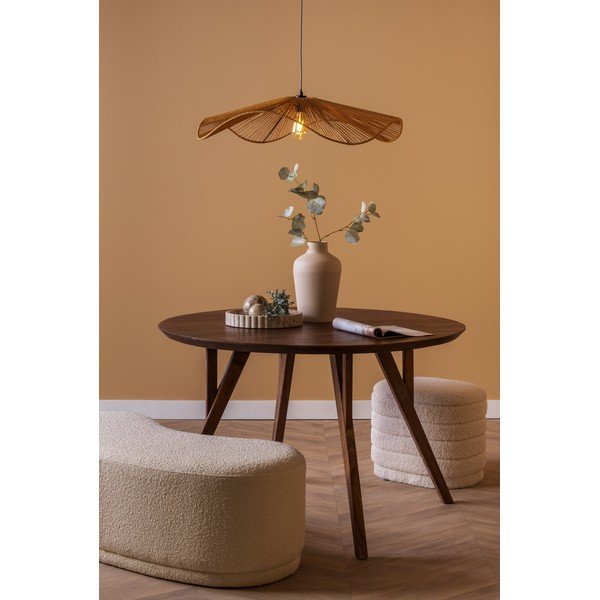 Висяща лампа в златист цвят с абажур от хартиена тъкан ø 62 cm Sombra - Leitmotiv-image-1