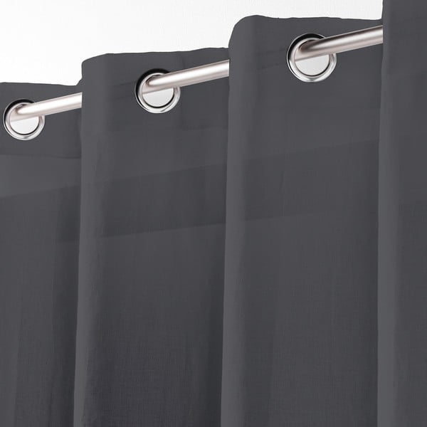 Антрацитна завеса 140x280 cm Telma – douceur d'intérieur-image-1
