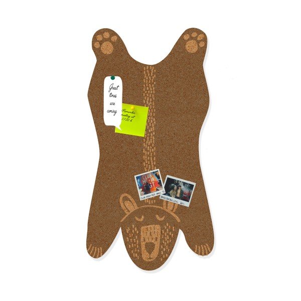 Коркова дъска във формата на мече Bear - Little Nice Things-image-1