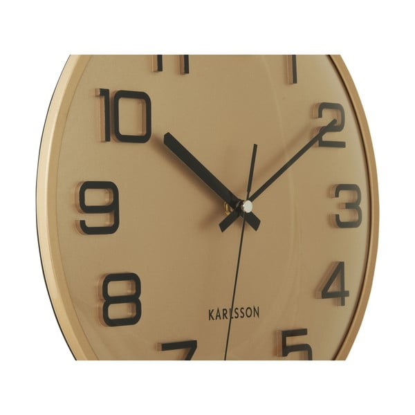 Стенен часовник ø 30,5 cm 3D Numbers – Karlsson-image-3