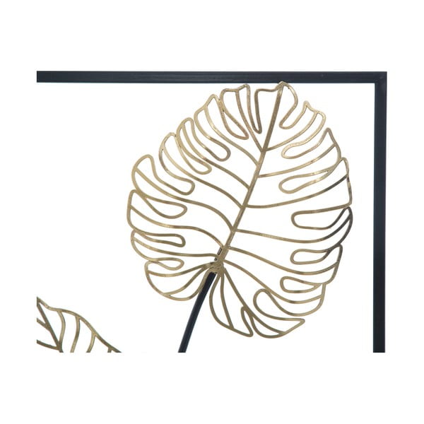 Метална декорация за окачване с десен на листа Mauro Ferretti -B-, 31 x 90 cm Luxy - Mauro Ferretti-image-4