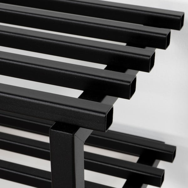 Черна метална висяща стойка за обувки 71x26x34 cm Marco – Spinder Design-image-1