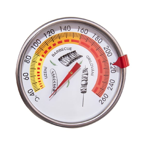 Термометър за месо от неръждаема стомана Грил, дължина 33 cm - Orion