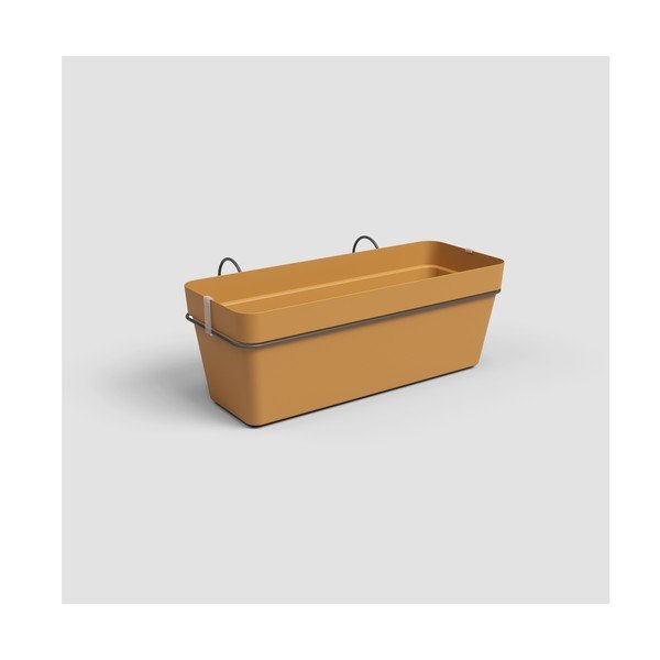 Висяща самонапоителна саксия от рециклирана пластмаса 50 cm Capri – Artevasi-image-1