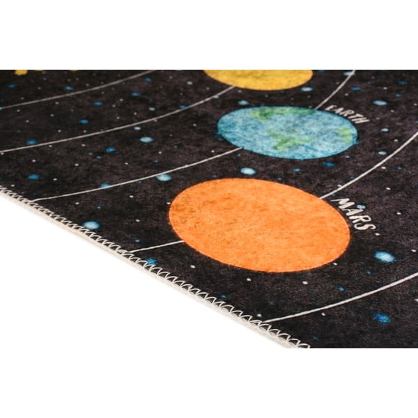 Детско килимче за игра подходящо за пране 100x160 cm Solar System – Vitaus-image-2