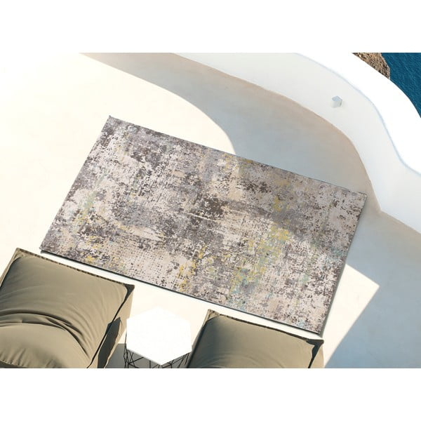 Сив/бежов външен килим 160x230 cm Sassy – Universal-image-1