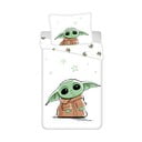 Памучно детско спално бельо за единично легло 140x200 cm Star Wars Baby Yoda - Jerry Fabrics