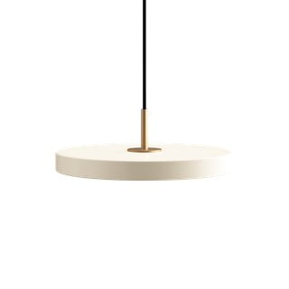 Кремаво LED затъмняващо се висящо осветително тяло с метален абажур ø 31 cm Asteria Plus Mini – UMAGE